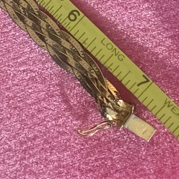 14 KG Italy Braided Bracelet Estate